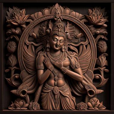 3D model Dharmakaya (STL)